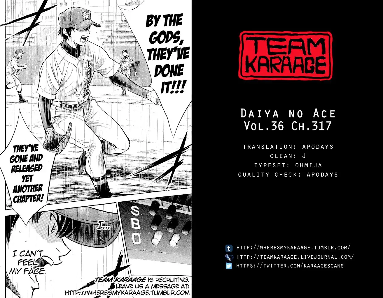 Diamond no Ace Chapter 317 19